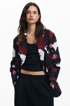 Abrigo floral M. Christian Lacroix