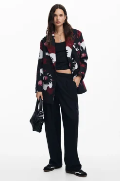 Abrigo floral M. Christian Lacroix