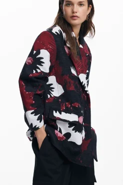 Abrigo floral M. Christian Lacroix