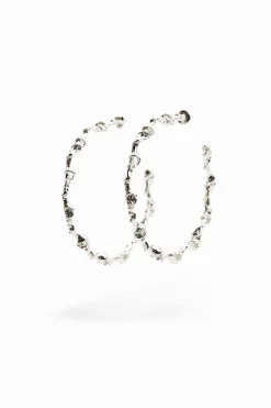 Aros XL baño plata Zalio