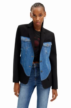 Blazer híbrida trucker