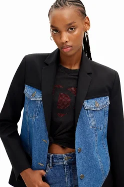 Blazer híbrida trucker