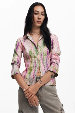 Blusa acuarela difuminada