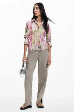 Blusa acuarela difuminada