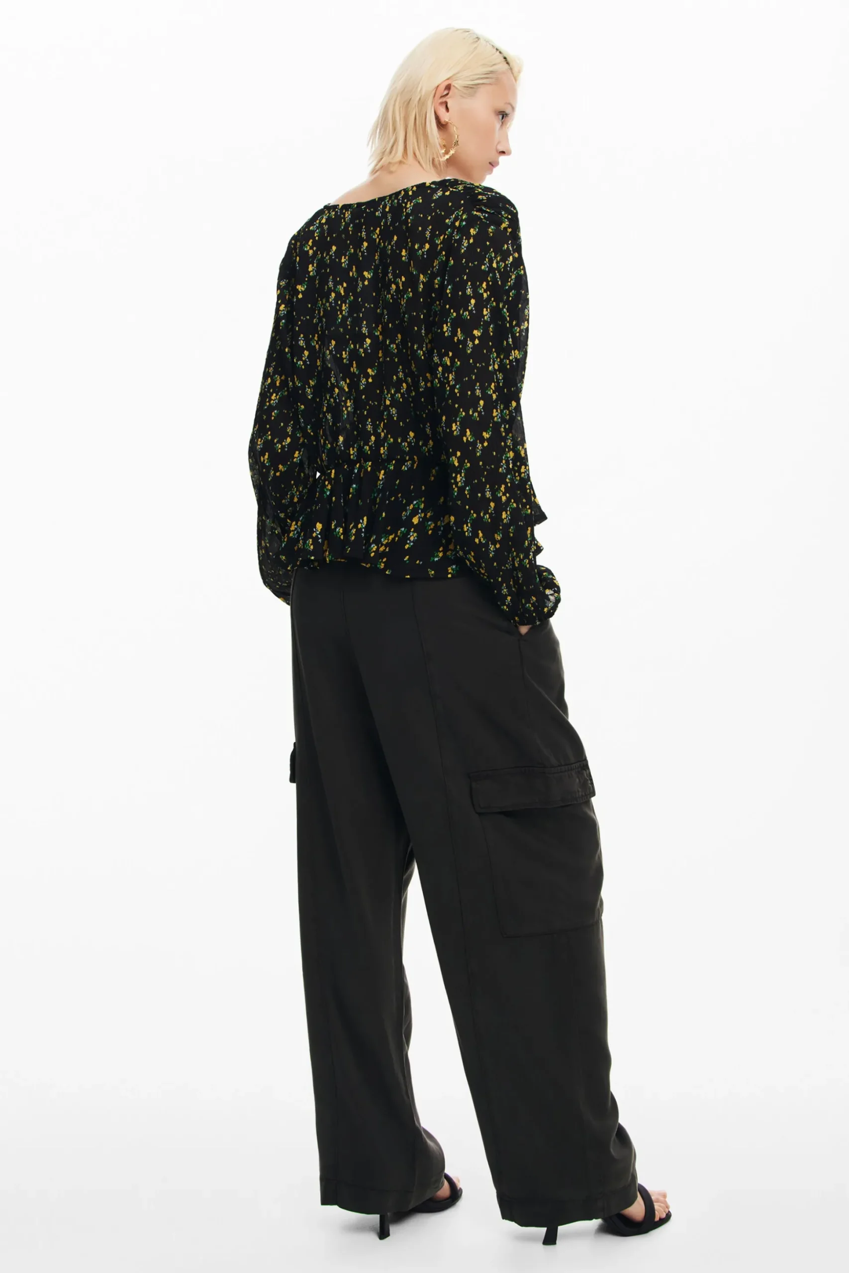 Blusa estampado flores