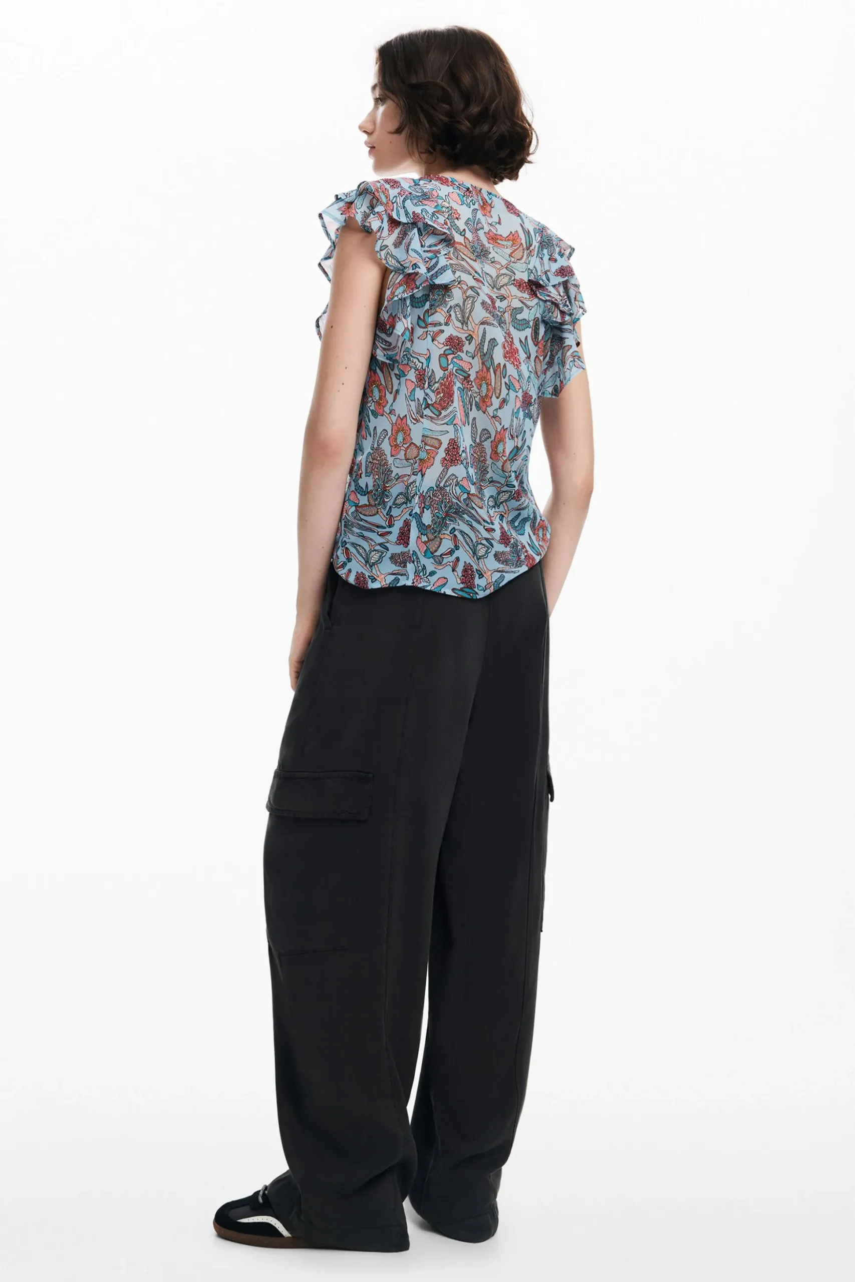 Blusa estampado flores
