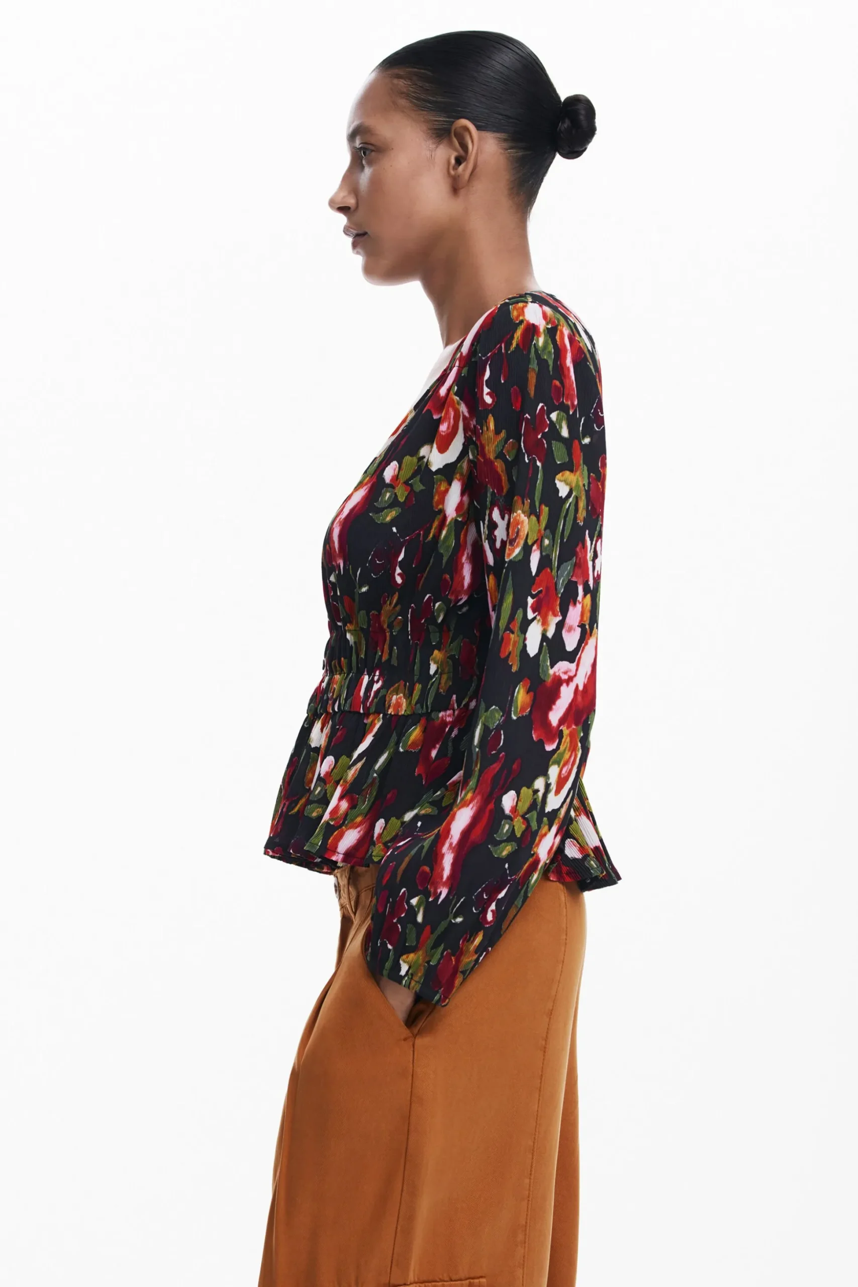 Blusa flores