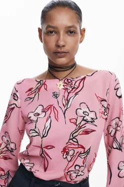 Blusa flores