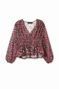 Blusa plumeti flores