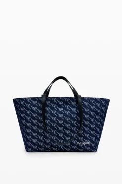 Bolsa shopper logo Desigual