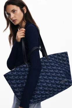 Bolsa shopper logo Desigual