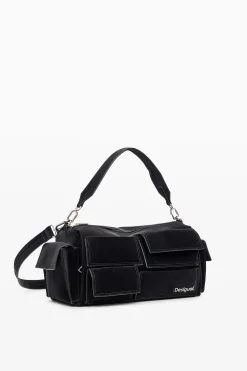 Bolso baguette multibolsillo