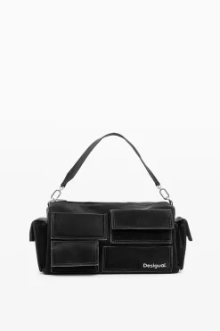 Bolso baguette multibolsillo
