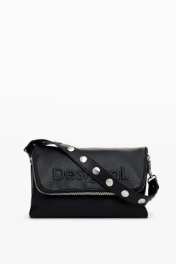 Bolso bandolera M Half Logo
