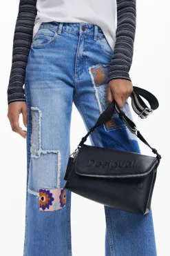 Bolso bandolera M Half Logo