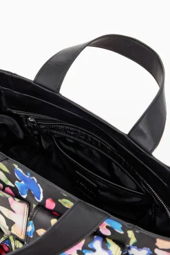 Bolso de hombro flores