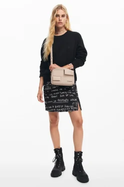 Bolso de hombro multibolsillos