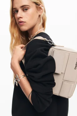 Bolso de hombro multibolsillos