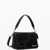 Bolso de hombro multibolsillos