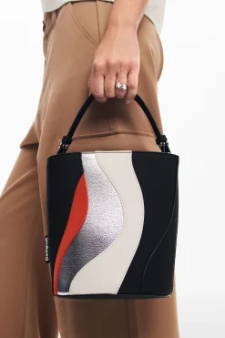 Bolso de hombro ondas