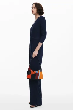 Bolso de hombro patch texturas