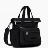 Bolso de mano multibolsillo nylon