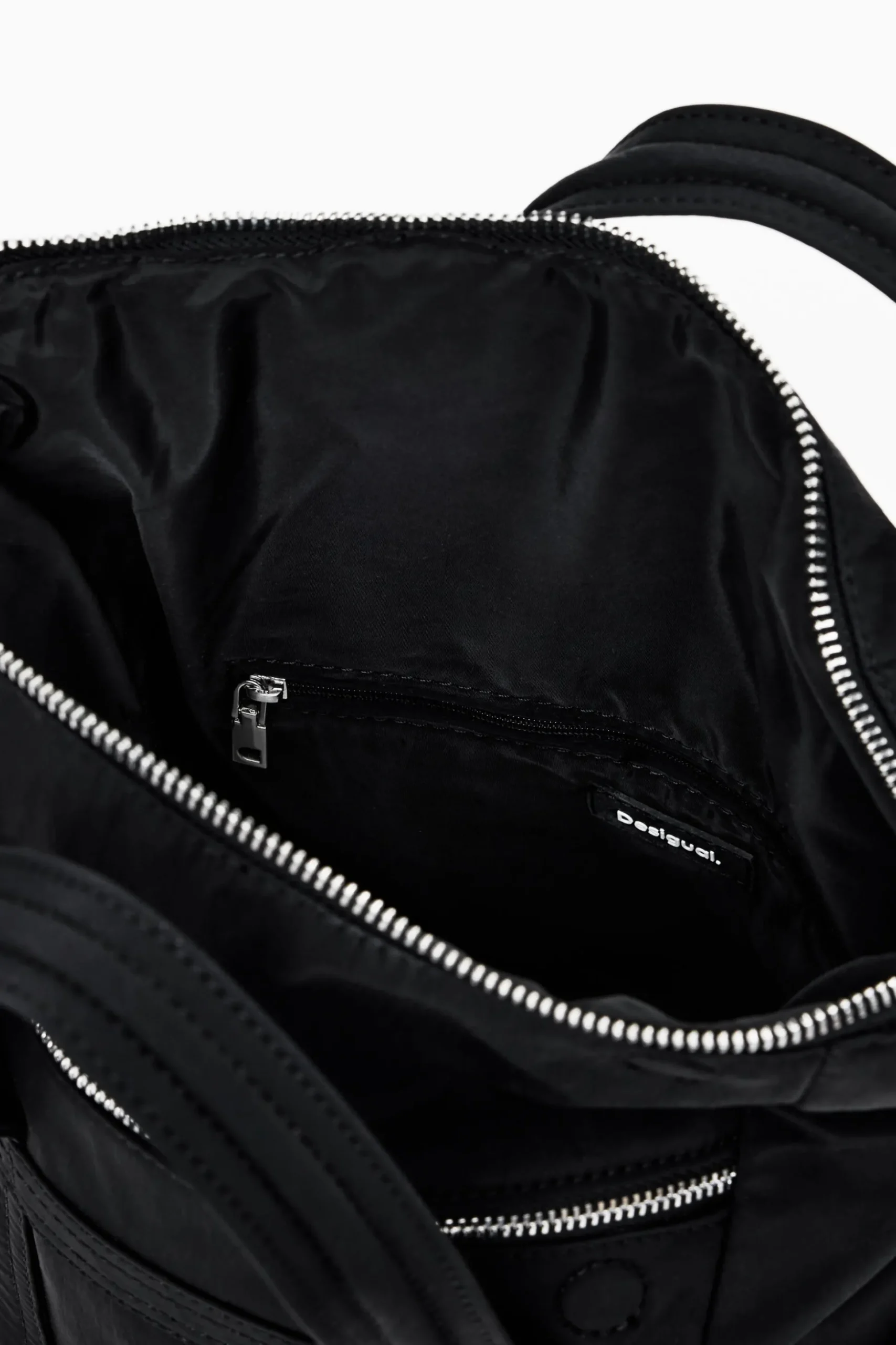 Bolso de mano multibolsillo nylon