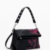 Bolso M acolchado flores