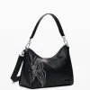 Bolso M grabado mariposa