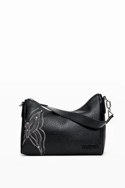 Bolso M grabado mariposa