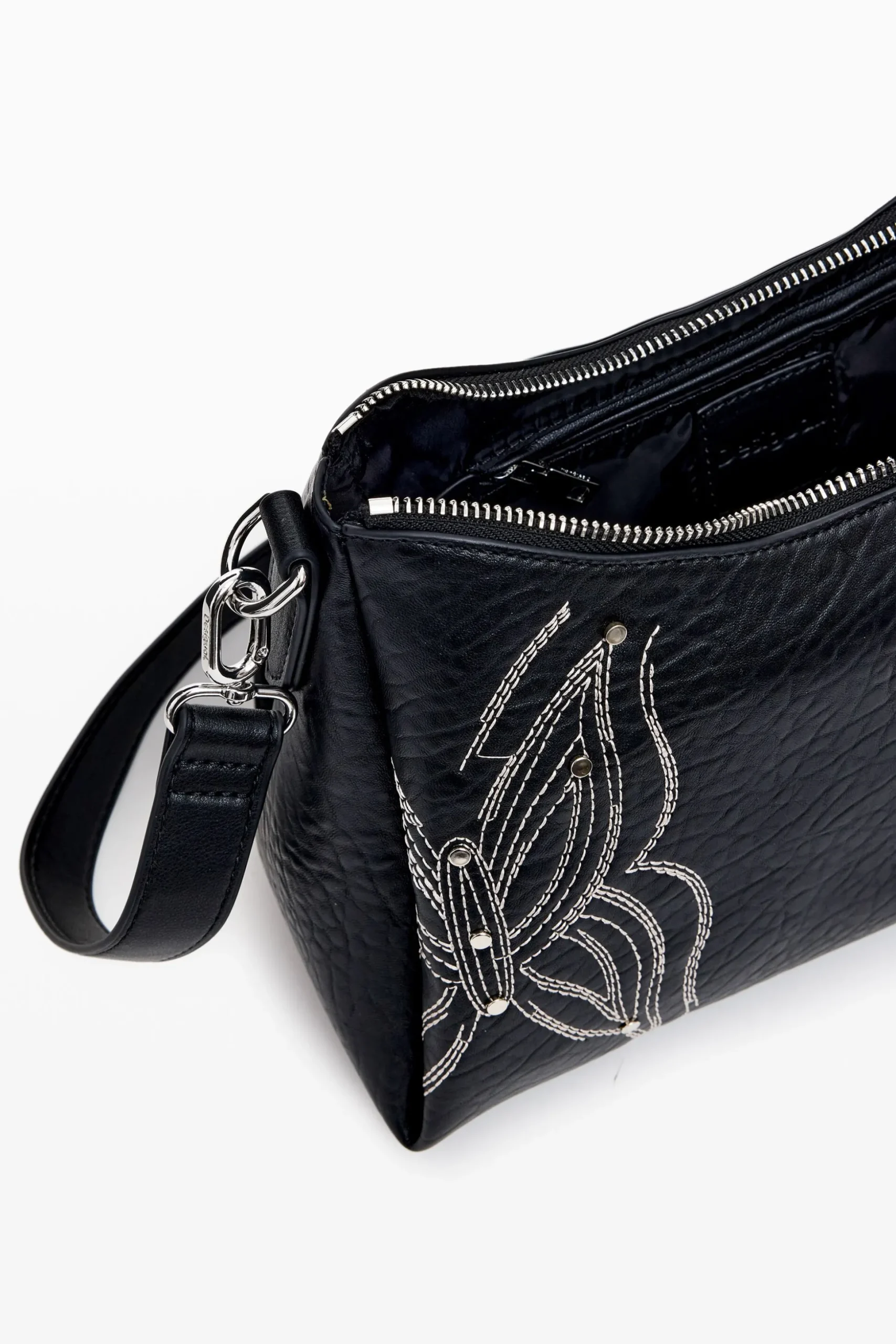 Bolso M grabado mariposa