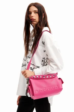 Bolso mediano Half logo