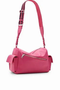 Bolso mediano Half logo