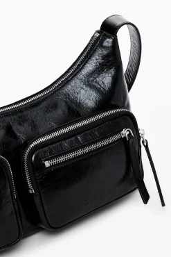 Bolso piel bolsillos