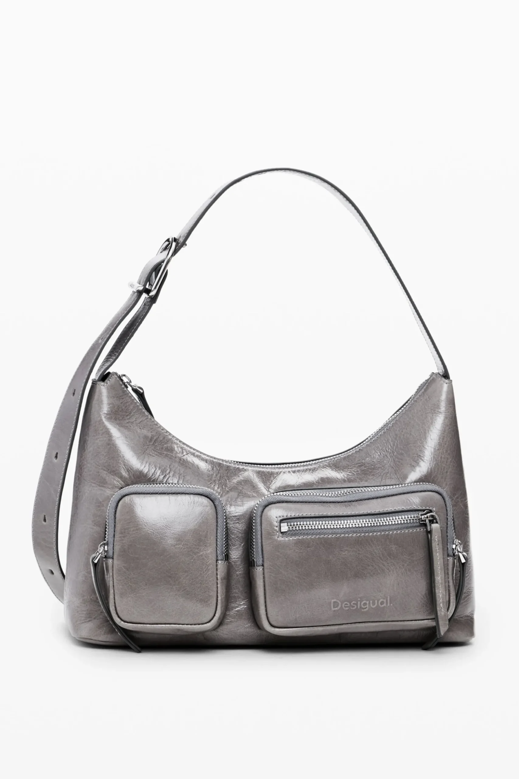 Bolso piel bolsillos