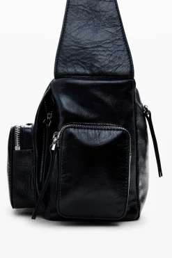 Bolso piel M bolsillos