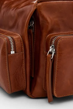 Bolso piel M bolsillos
