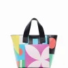Bolso shopper M geométrico