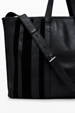 Bolso shopper piel