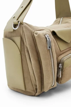 Bolso XL canvas bolsillos