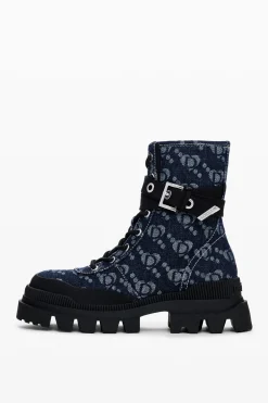 Bota denim trucker