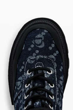Bota denim trucker