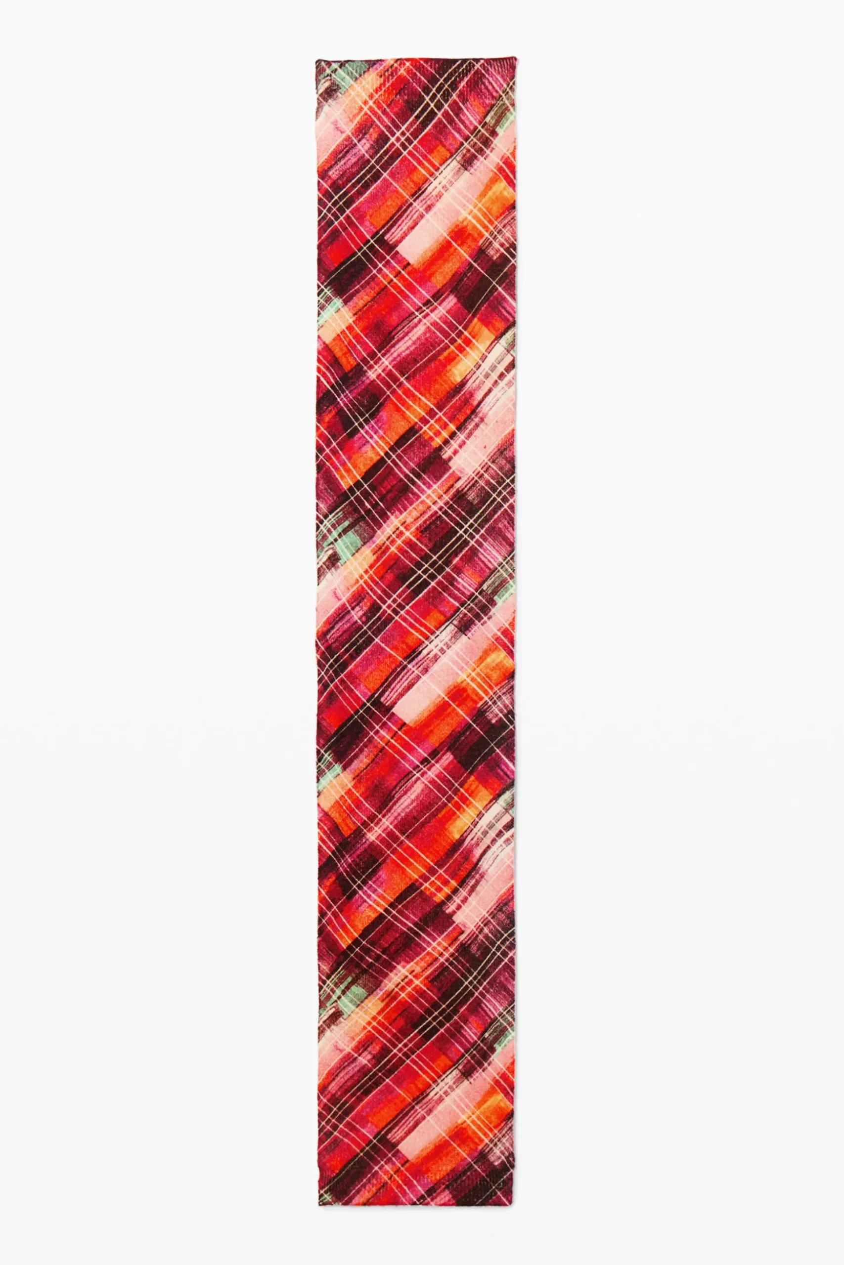 Bufanda flecos multicolor