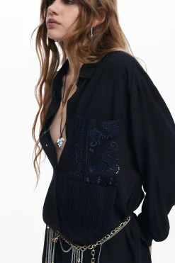 Camisa detallle bolsillo
