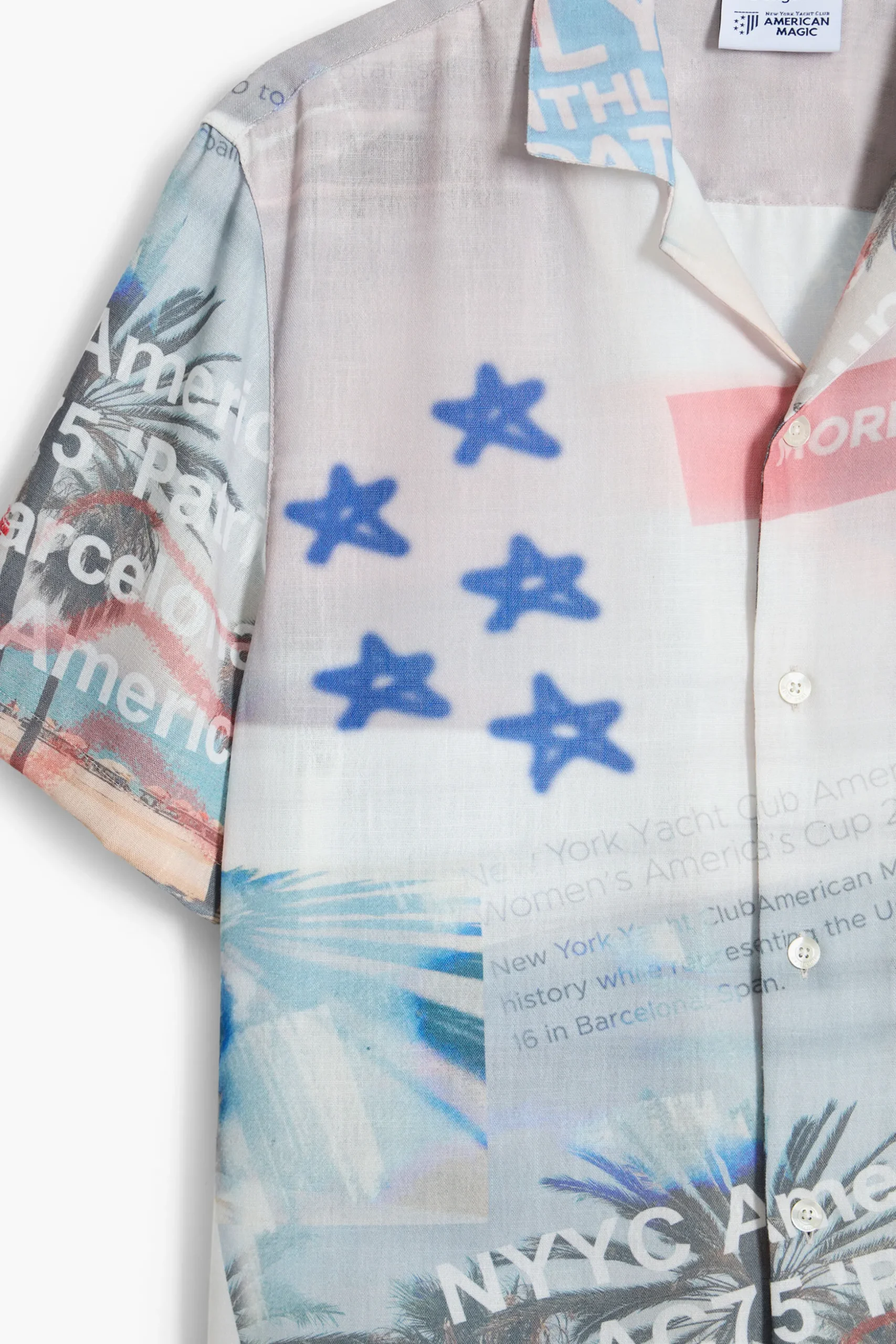 Camisa estampada American Magic