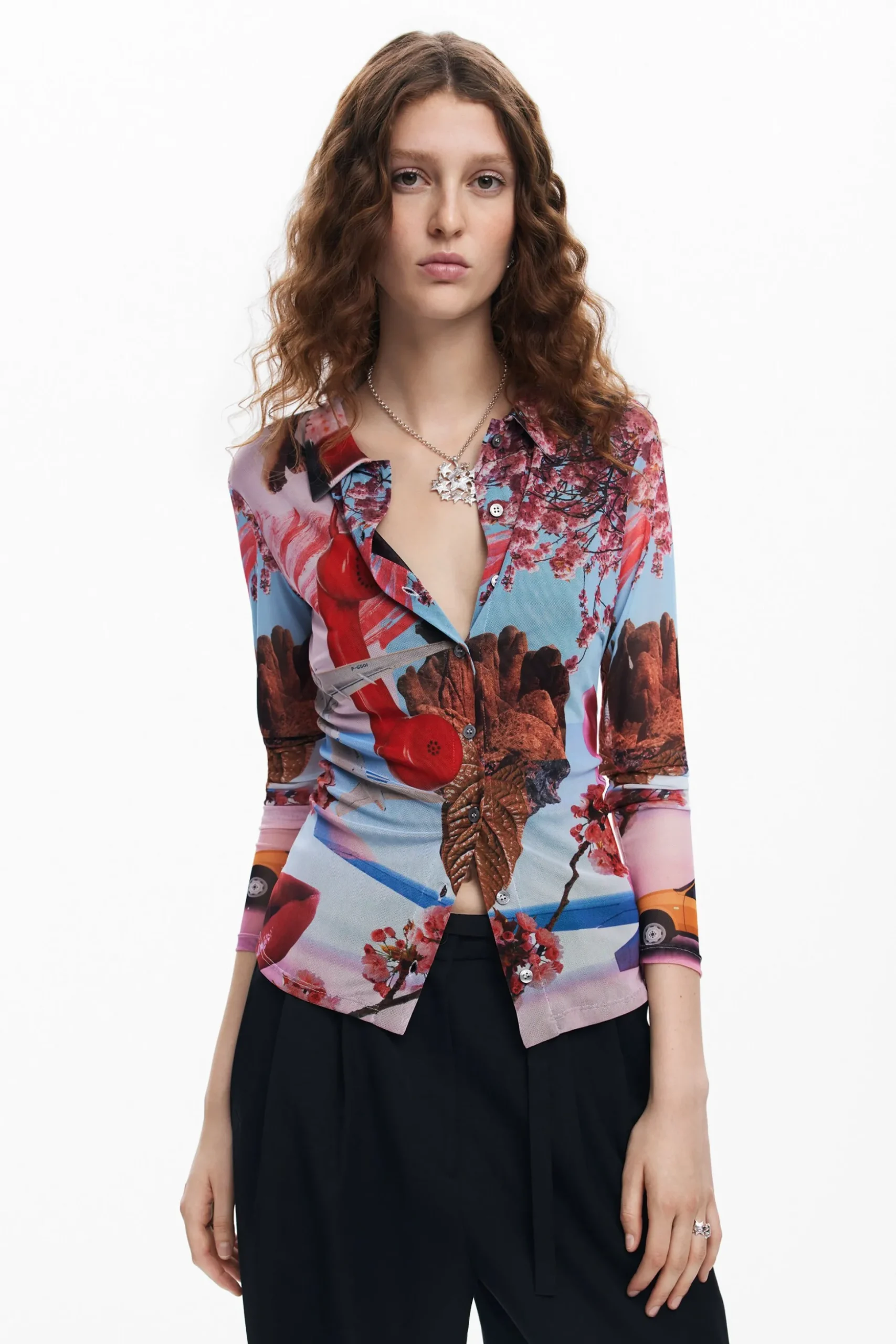 Camisa estampada M. Christian Lacroix
