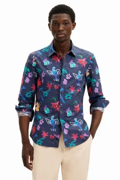 Camisa estampado floral