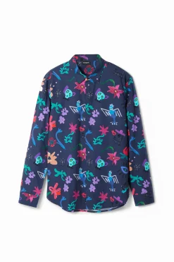 Camisa estampado floral
