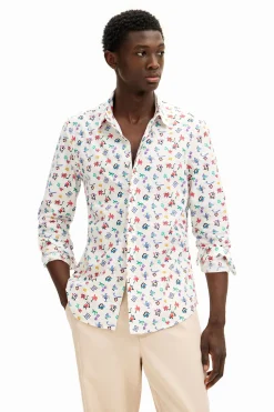 Camisa estampado floral