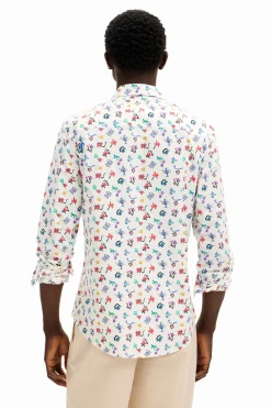 Camisa estampado floral